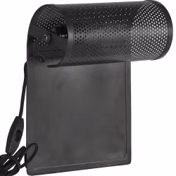Vägglampa med perforerad skärm, 2-pack