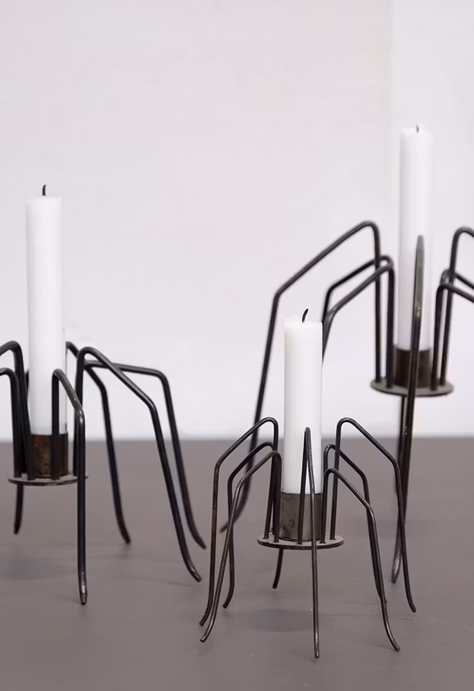 Ljusstake, Spindel, S, 4-pack