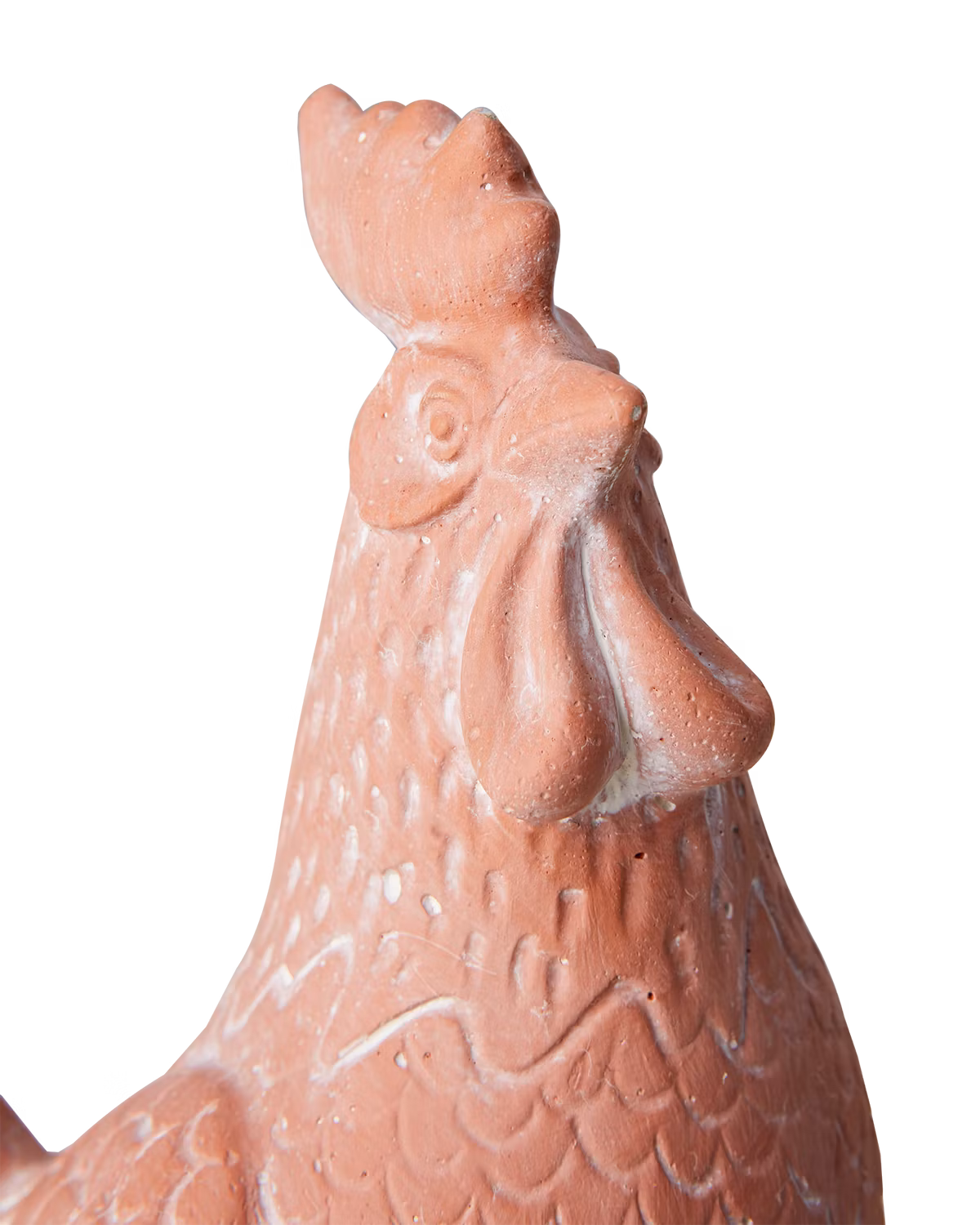 Dekoration i terrakotta, Tupp, 20cm