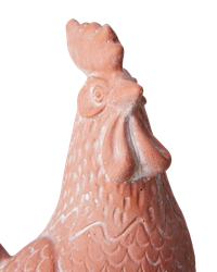 Dekoration i terrakotta, Tupp, 20cm