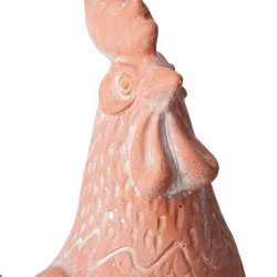 Dekoration i terrakotta, Tupp, 20cm