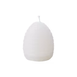 Handgjort ljus, Ägg med virvlar, Elfenben