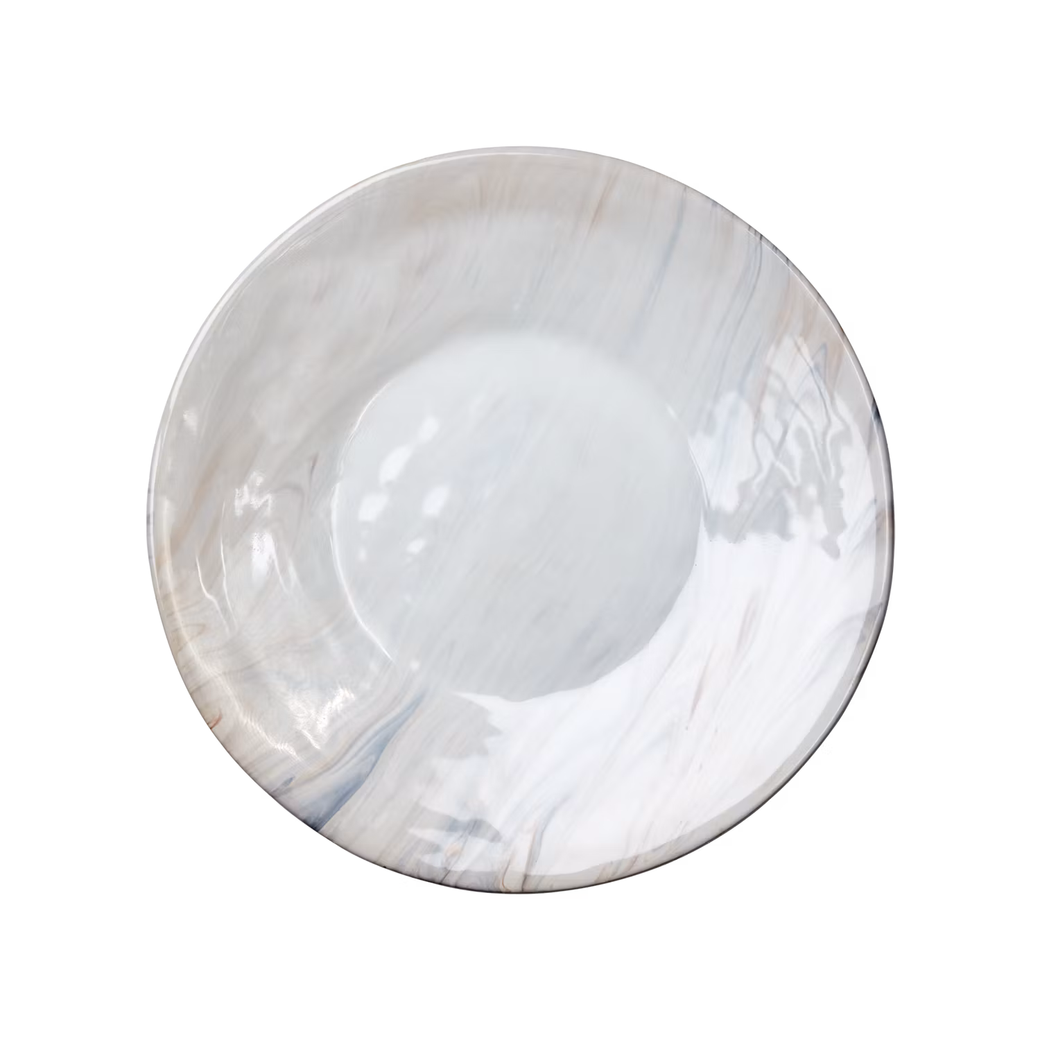 AMELIA Tallrik, 4-pack, Marmorerad Ø31 cm