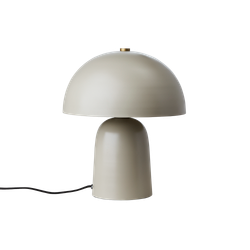 FUNGI Bordslampa, 38cm, Beige