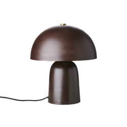 FUNGI Bordslampa, 38cm, Brun