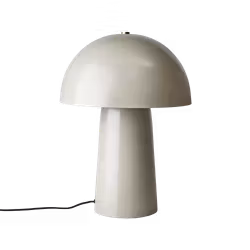 FUNGI Bordslampa, 61cm, Beige