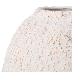 Vacker kruka i terrakotta, Ø24, Elfenben