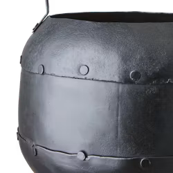 Handgjord kruka i järn, Ø18cm, Hängkruka