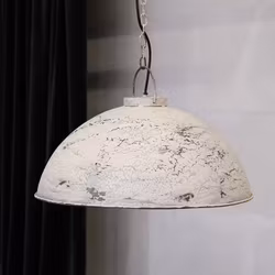 Taklampa i järn, 52cm, Antikvit