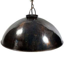 Taklampa, Mörkblå marmorering, 52cm, Oljeeffekt