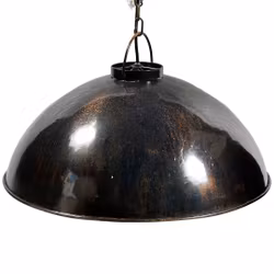 Taklampa, Mörkblå marmorering, 52cm, Oljeeffekt