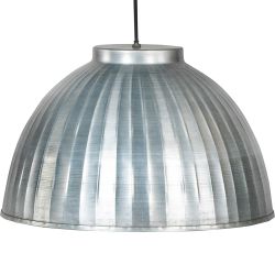 Taklampa i zink, 46cm diameter