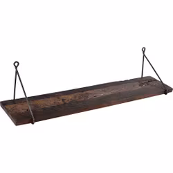 Hylla av återanvänt trä, 110cm