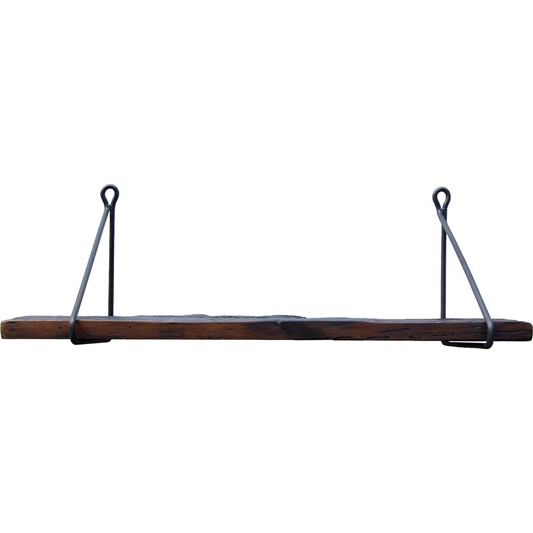 Hylla av återanvänt trä, 70cm