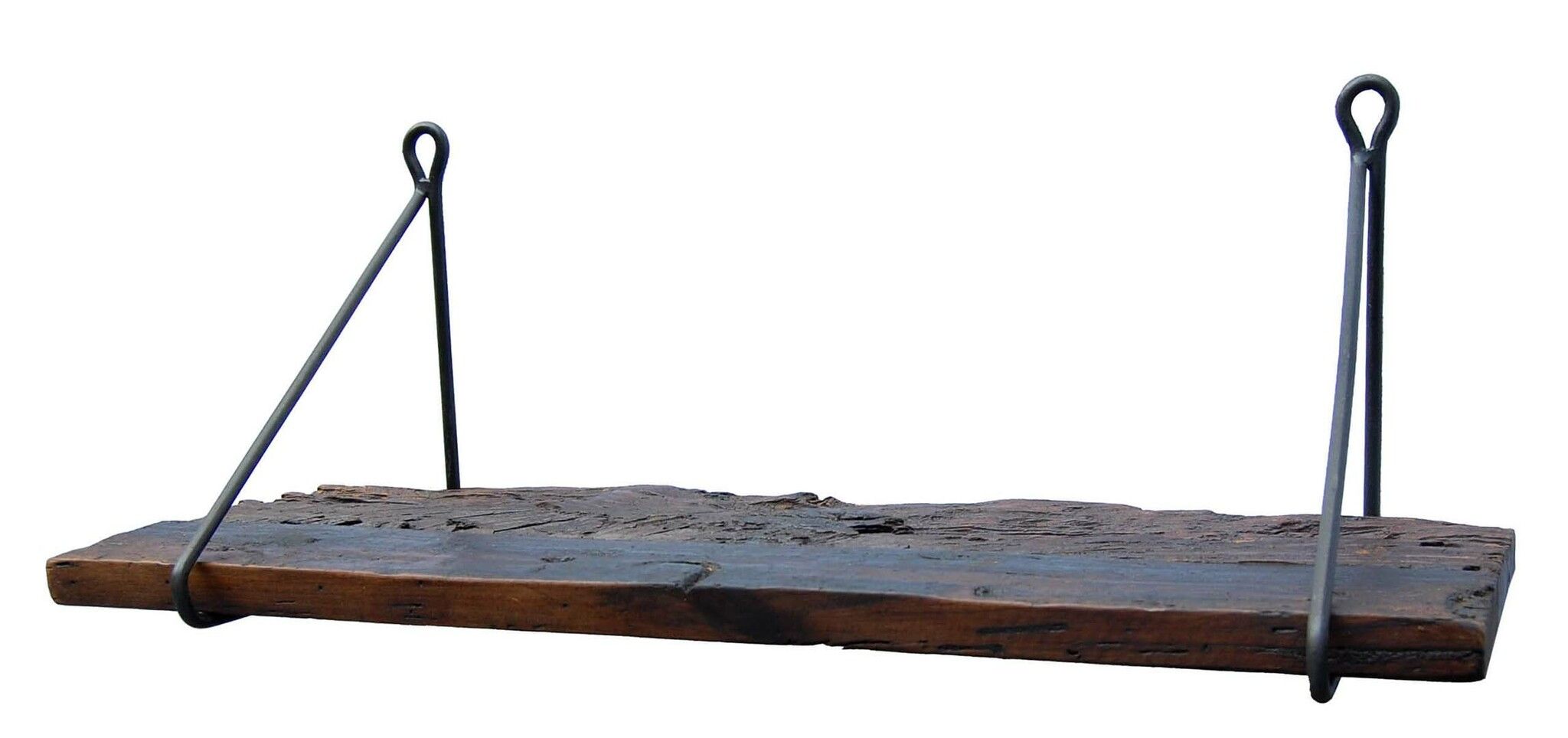 Hylla av återanvänt trä, 70cm