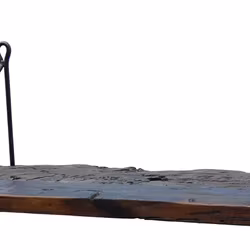 Hylla av återanvänt trä, 70cm