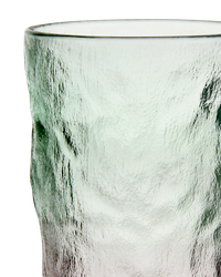 Handgjorda Glas, 13cm, Grön/rosa, 4-pack