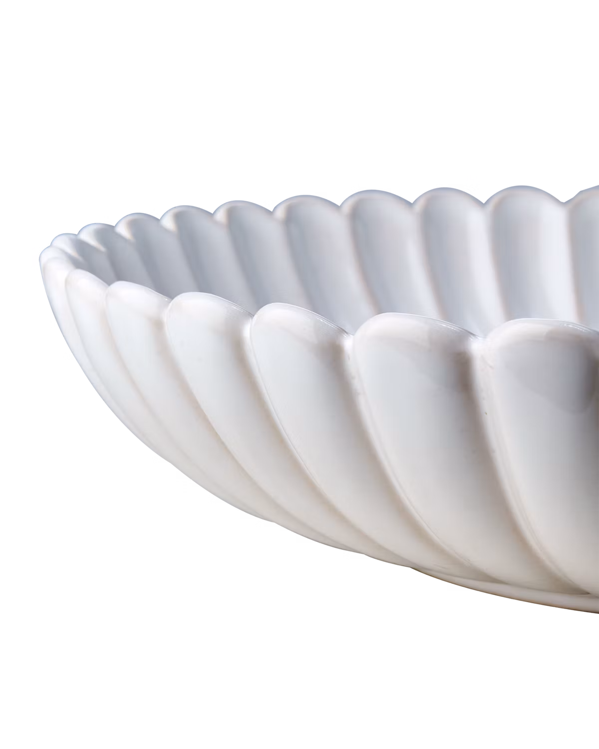 HULDA Serveringsfat, Stengods, Ø35cm