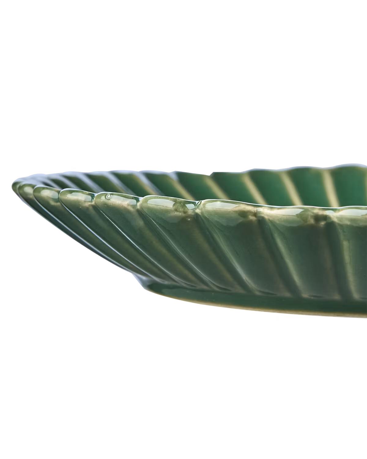 HULDA Tallrik Stengods, Ø19 cm, Grön, 4-pack