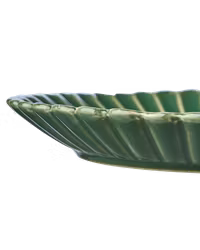 HULDA Tallrik Stengods, Ø19 cm, Grön, 4-pack