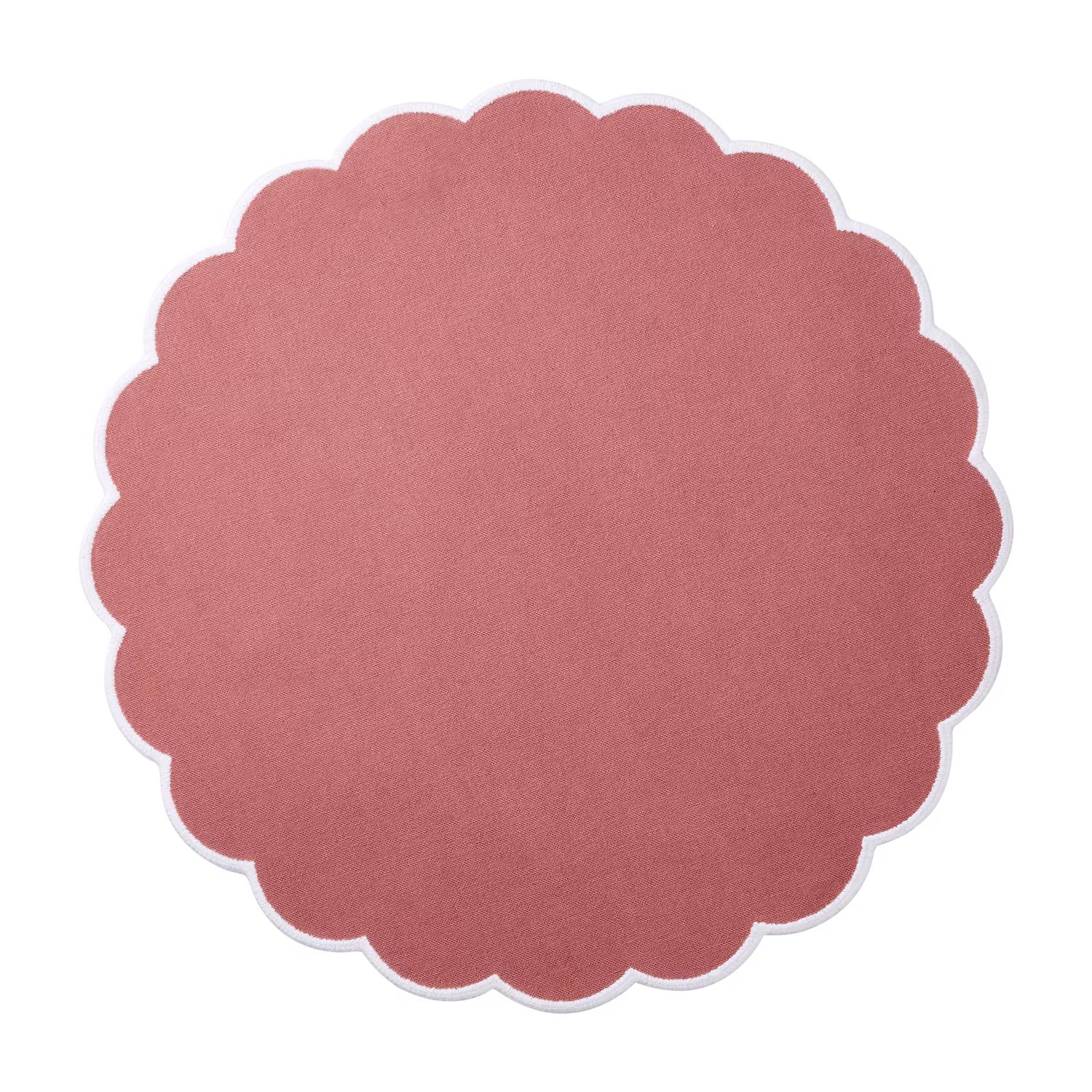 Tallriksunderlägg i bomull, Rosa, 6-pack