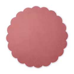 Tallriksunderlägg i bomull, Rosa, 6-pack