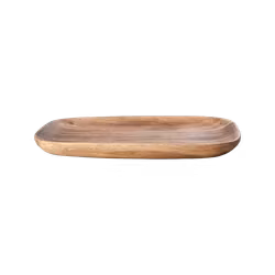 Fat i mangoträ, 30cm, Natur