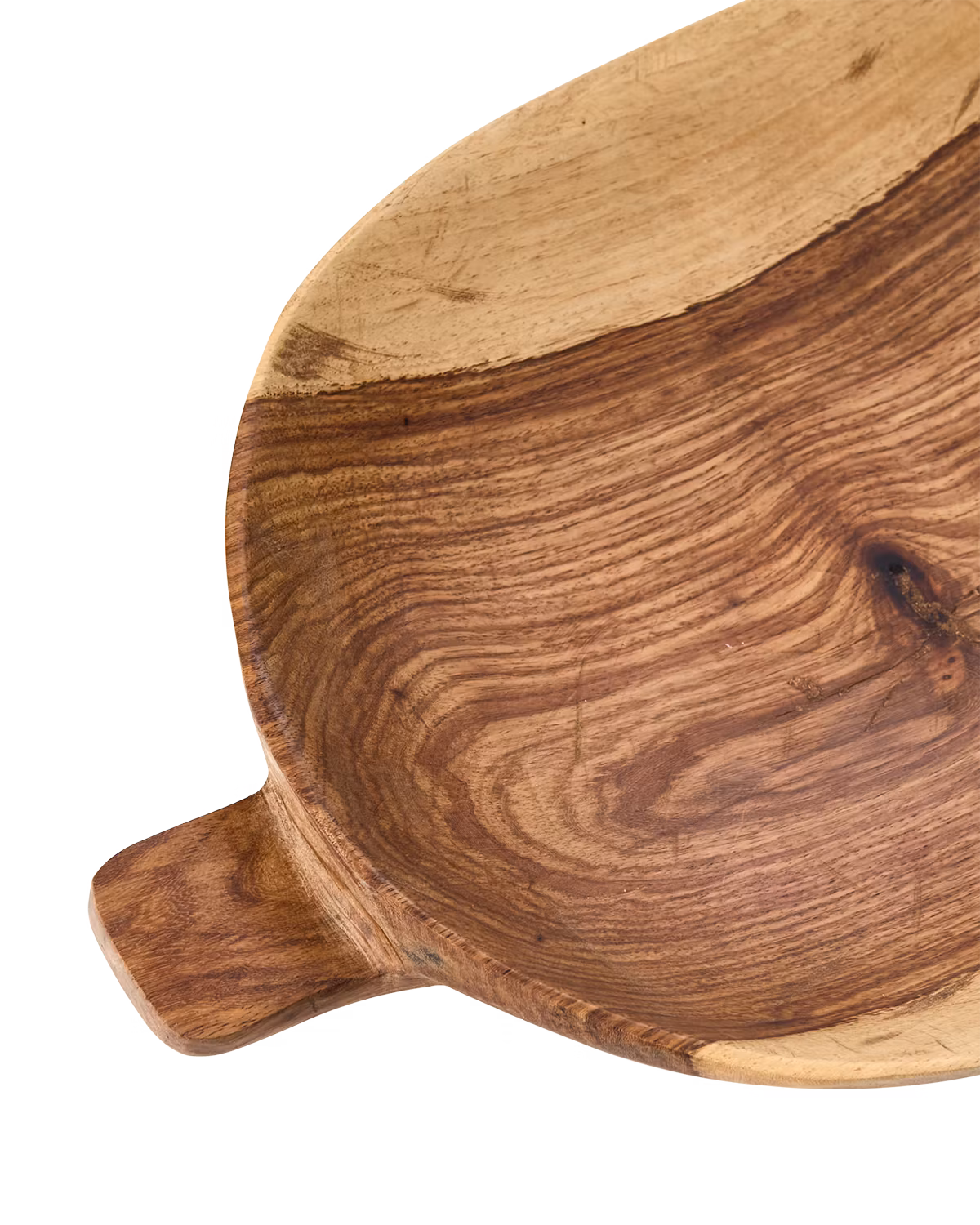 Handgjort, unikt Fat, 53cm, Natur