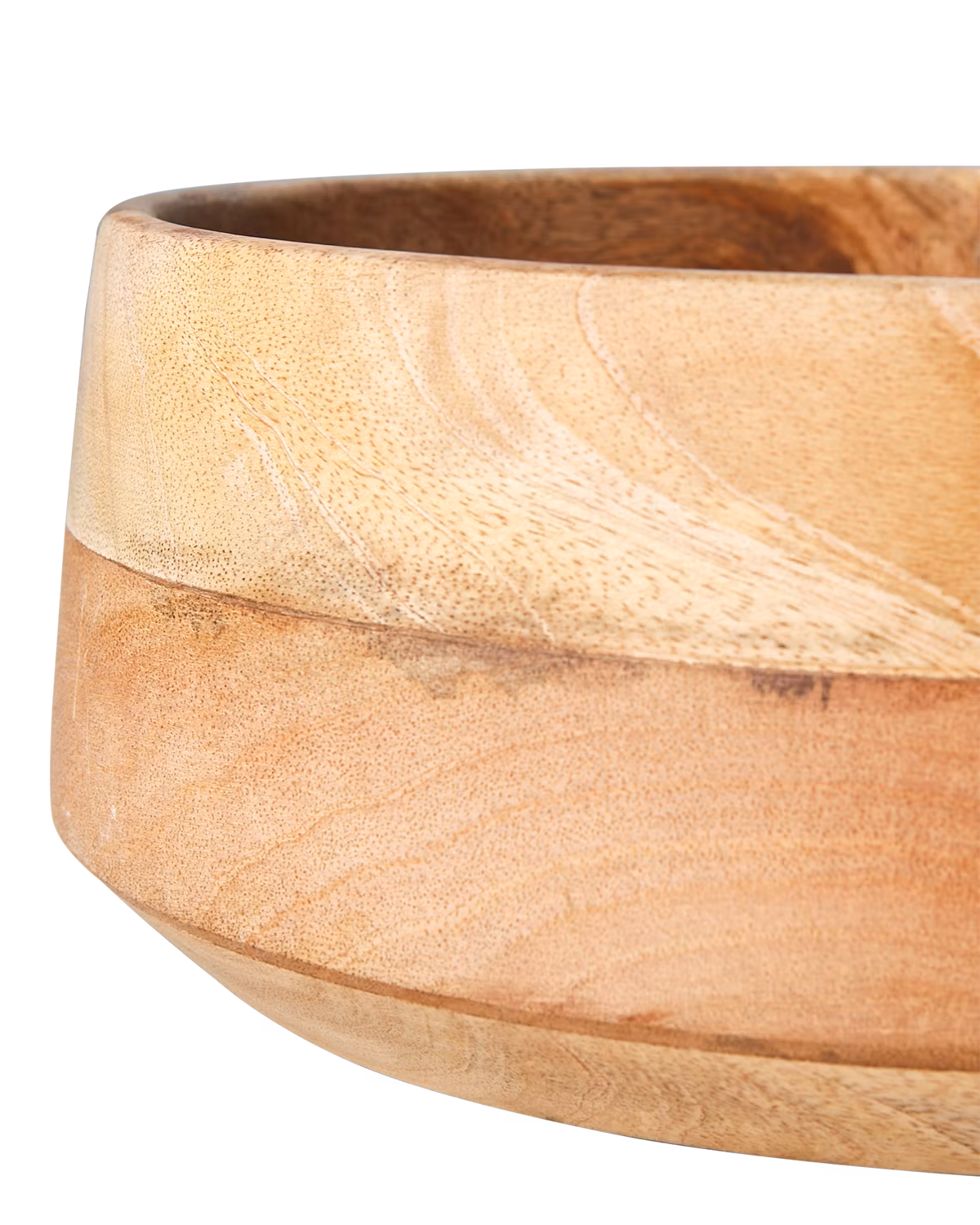 Skål i mangoträ, Ø23cm, Natur