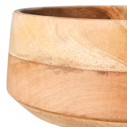 Skål i mangoträ, Ø23cm, Natur