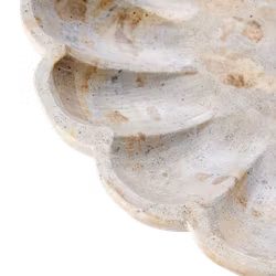 Butterscotch marmor skål, Ø25cm, Beige