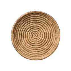 Handgjort fat av sjögräs, Ø35cm