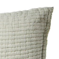 Kuddfodral 100% bomull, 60x50cm, Ljusgrön