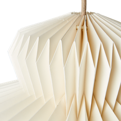 Lampskärm, Ø40 Vikbar, Vit