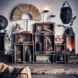 Vintage tegelstensform, Natur