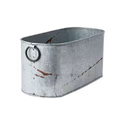 Krukor i järn, XXL, set om 2, Grå