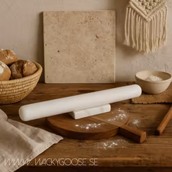 Kavel av marmor, Vit