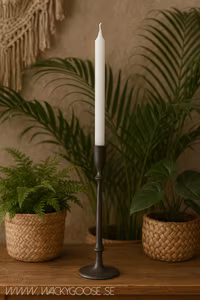 Ljusstake i järn, 22cm