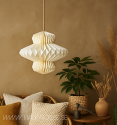 Lampskärm, Ø40 Vikbar, Vit
