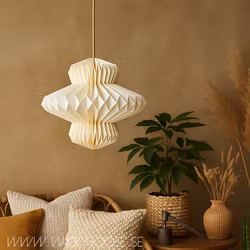 Lampskärm, Ø40 Vikbar, Vit
