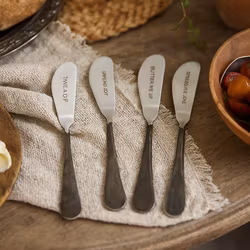 Rustika smörknivar, 4-pack