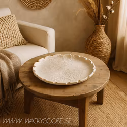 ATHENA Stort fat, Elfenben