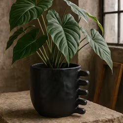 Kruka i Betong Ø22cm