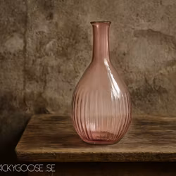 Munblåst Vas av Återbrukat glas, Rosa
