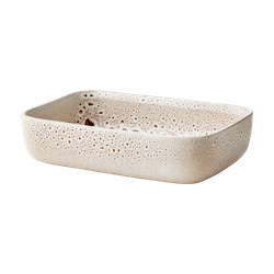 ANNABELLE Ugnsform Stengods, Beige, Flera storlekar