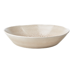 ANNABELLE Serveringsskål Stengods, Beige