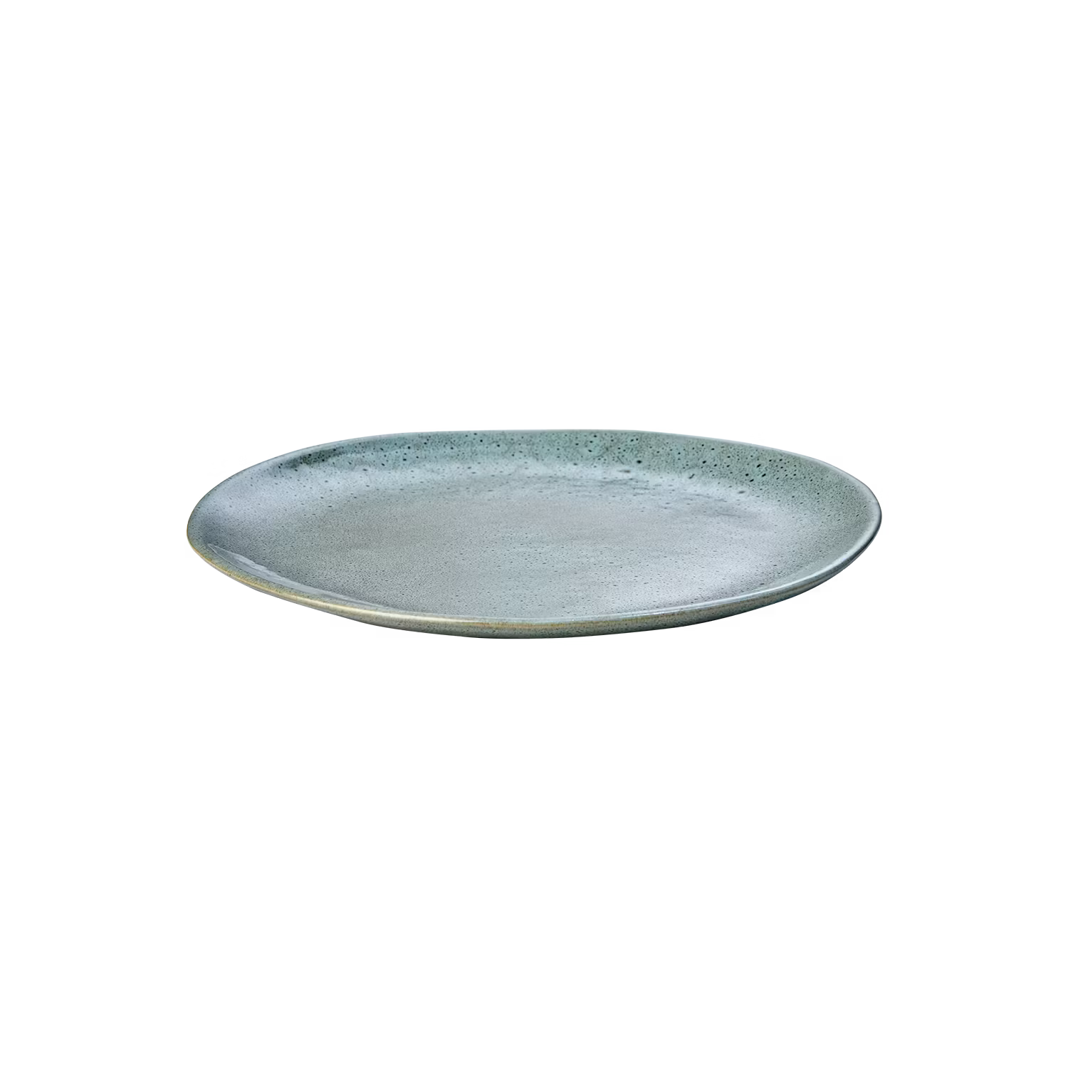 HILMA Tallrik, Ø22cm, 4-pack, Grön