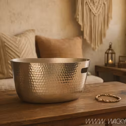 Champagnekylare, 37cm, Silverfärgad