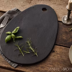 PORTLAND Skärbräda L, Svart