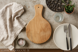 Dekorationsfat i teak, 35cm